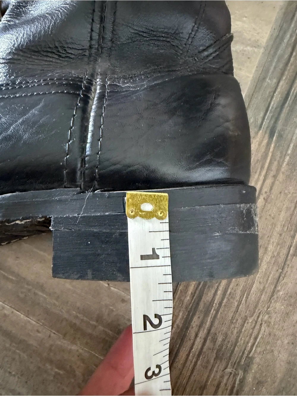 Red Wing 1158 Pecos Men's Bullhide Black Leather Size 8.5D